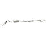 MagnaFlow Sys C/B 11-15 Ford Super Duty F250 6.2L EC CC, SS 3.5in Single Rear Pass Side Ext 5in Tip - 19174