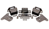 Energy Suspension 69-71 Camaro / 70-73 Monte Carlo Black Motor and Transmision Mounts; Chrome Finish - 3.1134G
