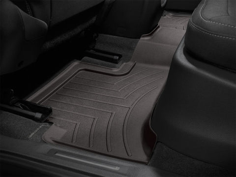 WeatherTech 2015+ Chevrolet Colorado Extended Cab Rear FloorLiner - Cocoa - 477513