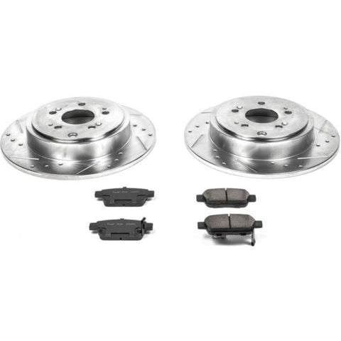 Power Stop 06-14 Honda Ridgeline Rear Z23 Evolution Sport Brake Kit - K2431