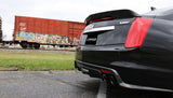 Corsa 2016-2019 Cadillac CTS V 6.2L V8 2.75in Black Xtreme Axle-Back Exhaust - 14358BLK