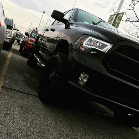 Oracle Dodge Ram Sport 09-18 LED Headlight Halo Kit - ColorSHIFT w/ Simple Controller - 2250-504