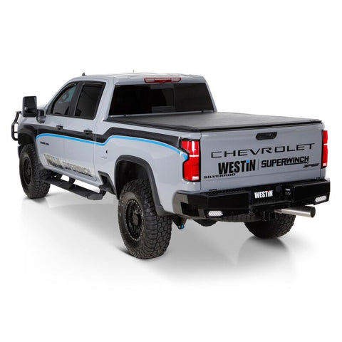 Westin 19-26 Chevy Silverado/GMC Sierra 1500 CrewCab AT6 Running Boards - Black - 24-64765