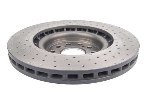 DBA 17-20 Honda Civic Type R Hatch Front 4000 Series Cross Drilled Rotor - DBA43700XD