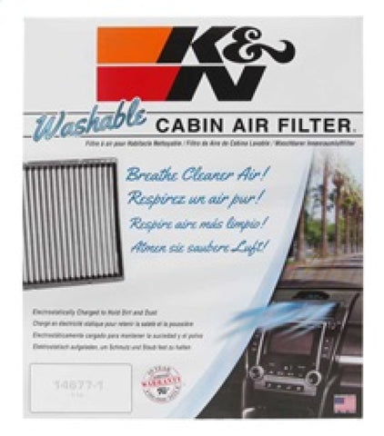 K&N 13-15 Audi A3 1.6L/1.8L/2.0L / 12-15 VW Golf VII 1.6L/2.0L Cabin Air Filter - VF2047