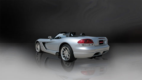 Corsa 2003-06 Dodge Viper 8.3L Polished Sport Cat-Back Exhaust (2.5in Inlet for Use w/ Stock Conv.) - 14176