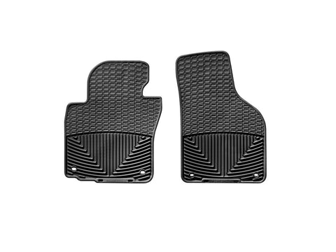WeatherTech 05+ Volkswagen GLI Sedan Front Rubber Mats - Black - W53