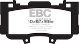 EBC 15+ Ford Mustang 2.3 Turbo Performance Pkg Redstuff Front Brake Pads - DP33042C