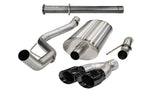 Corsa 2011-2014 Ford F-150 Raptor 6.2L V8 133in Wheelbase Black Xtreme Cat-Back Exhaust - 14759BLK