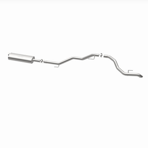 MagnaFlow 2020 Jeep Gladiator 2.5in Rock Crawler Series Single Rear Exit SS Cat-Back Exhaust w/o Tip - 19486