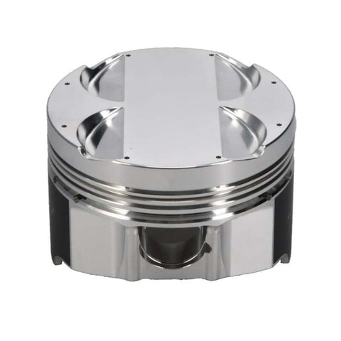 Manley Mitsubishi 4G63/4G63T EVO VIII/IX 85.5mm Bore 10.0:1 Comp Flat Top Pistons w/Rings (ED) - 606405CE-4