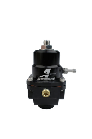 Aeromotive Adjustable Regulator - 35-75PSI - .188 Valve - (2) -08 Inlets/-08 Return - 13303