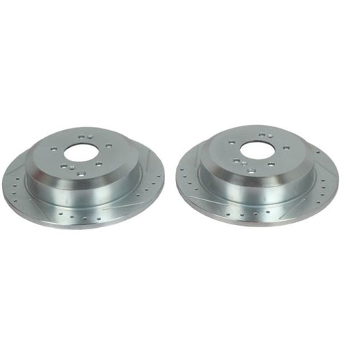 Power Stop 07-12 Hyundai Veracruz Rear Evolution Drilled & Slotted Rotors - Pair - JBR1525XPR