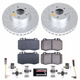 Power Stop 04-06 Mercedes-Benz E500 Front Z23 Evolution Sport Coated Brake Kit - CRK7770