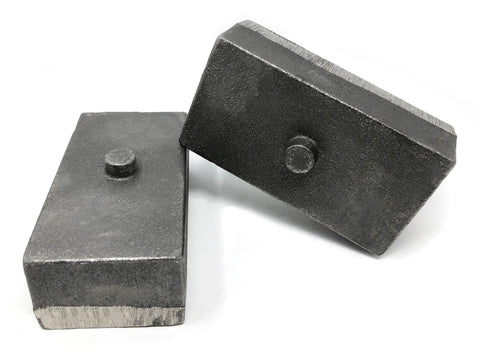 Tuff Country 03-23 Dodge Ram 3500 4wd / 03-13 Ram 2500 2in Cast Iron Lift Blocks Pair - 79022