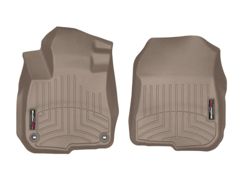 WeatherTech 2017+ Honda CR-V Front FloorLiner - Tan (Fits Both 2WD and AWD) - 4511101