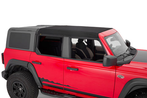 Bestop 21-26 Bronco 4-Door Skyrider For Hardtop (Premium Black Twill) - 52462-17