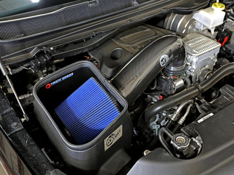 aFe 19-20 Dodge RAM 1500 5.7L Track Series Carbon Fiber Cold Air Intake System w/Pro 5R Filter - 57-10011R