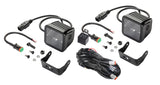 Hella Universal Black Magic 3.2in L.E.D. Cube Kit - Flood Beam (Short Range) - 358176811