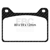 EBC Brakes Yellowstuff Performance Brake Pads - DP4057R