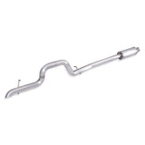 Stainless Works 2018+ Jeep Wrangler JL 304SS Factory Connect 2.5in Cat Back Dump Exhaust System - JPJLUCBD