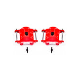 Power Stop 78-85 Avanti II Front Red Calipers w/o Brackets - Pair - S4071