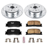 Power Stop 01-03 Toyota Highlander Rear Z23 Evolution Sport Brake Kit - K1069