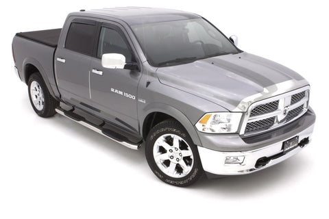 Lund 10-17 Dodge Ram 2500 Crew Cab 5in. Curved Oval SS Nerf Bars - Polished - 23785007