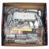 McGard 6 Lug Hex Install Kit w/Locks (Cone Seat Nut) M14X2.0 / 13/16 Hex / 2.25in. Length - Chrome - 84605