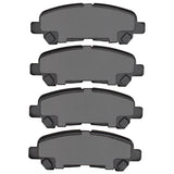 R1 08-13 Toyota Highlander Hybrid Rear Ceramic Brake Pads - 2310-1325-00