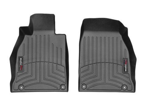 WeatherTech 2020+ Porsche 911 Carrera 4/4S/Cabriolet Front FloorLiners - Black - 4415881