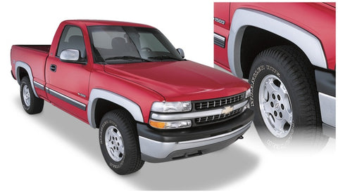 Bushwacker 99-02 Chevy Silverado 1500 Fleetside OE Style Flares 4pc 78.0/96.0in Bed - Black - 40907-02