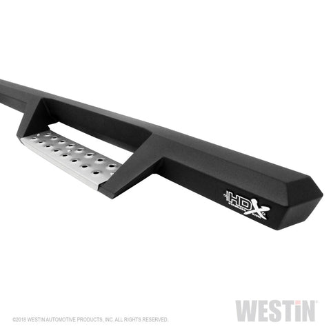 Westin/HDX 07-18 Chevrolet Silverado 2500 6.5ft Drop Wheel to Wheel Nerf Step Bars - Textured Black - 56-5345752