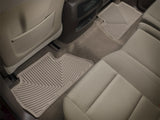 WeatherTech 14+ Chevrolet Silverado Rear Rubber Mats - Black - W311TN