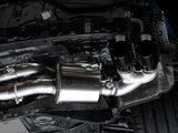 AWE Tuning 2020 Chevrolet Corvette (C8) Touring Edition Exhaust - Quad Diamond Black Tips - 3015-43159