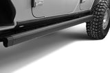RealTruck 18-24 Jeep Wrangler 4dr VoltStep Electric Running Board Kit - Bedliner Coating - 20450674T
