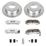 Power Stop 91-96 Dodge Stealth Rear Z26 Street Warrior Brake Kit - K806-26