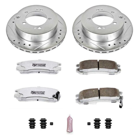 Power Stop 91-96 Dodge Stealth Rear Z26 Street Warrior Brake Kit - K806-26