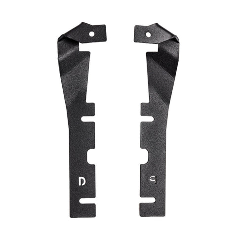 Go Rhino 11-18 RAM 1500 / 19-24 RAM 1500 Classic XE Hood Hinge Cube Light Mount - 732335T