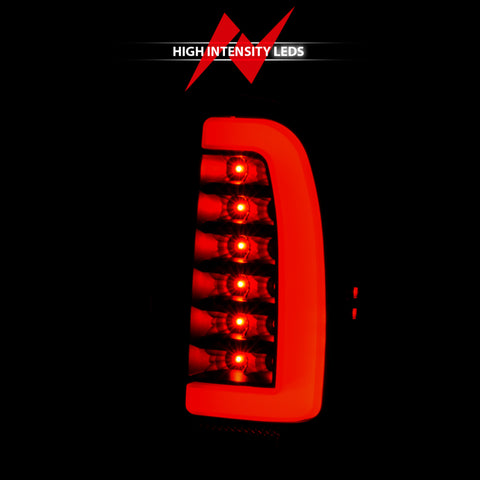 ANZO 1995-2000 Toyota Tacoma LED Taillights Black Housing Smoke Lens (Pair) - 311354