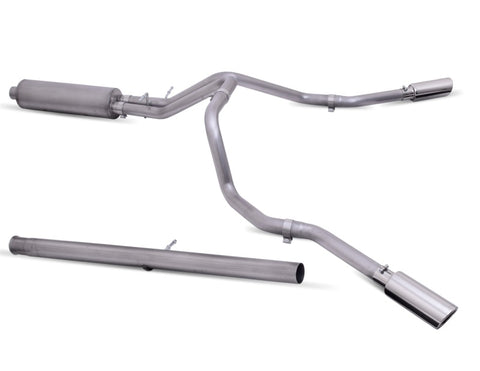 Gibson 19-23 Silverado/GMC Sierra 1500 5.3L Crew Cab Cat-Back Dual Extreme Exhaust - 65712