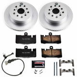 Power Stop 01-06 Lexus LS430 Rear Z17 Evolution Geomet Coated Brake Kit - CRK2329
