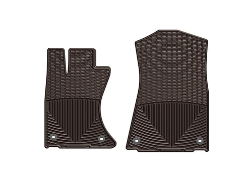 WeatherTech 2013+ Lexus GS Front Rubber Mats - Cocoa - W279CO