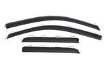 AVS 15-18 Chevy Silverado 2500 Ext. Cab Ventvisor Front & Rear Window Deflectors 4pc - Smoke - 194528