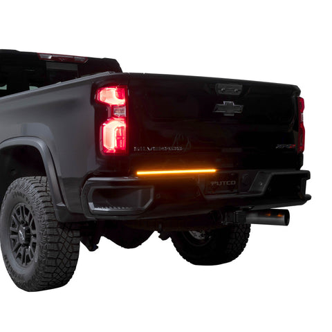 Putco 2024 Chevrolet Silverado HD/ GMC Sierra HD 60In Direct Fit Red Blade Kit Tailgate Bars - 9203060-25