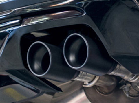 Borla 2016-2017 Chevrolet Camaro SS AT/MT S-Type Rear Section Exhaust w/o Dual Mode Ceramic Black - 11920CB