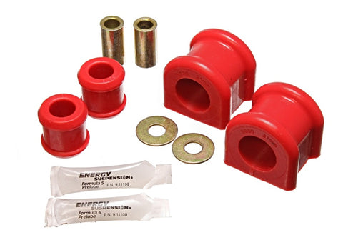 Energy Suspension 07-11 Jeep Wrangler JK Red Front 31mm Sway Bar and Endlink Bushing Set - 2.5112R