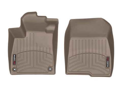 WeatherTech 2018+ Honda Accord Sedan Front FloorLiner - Tan - 4512641