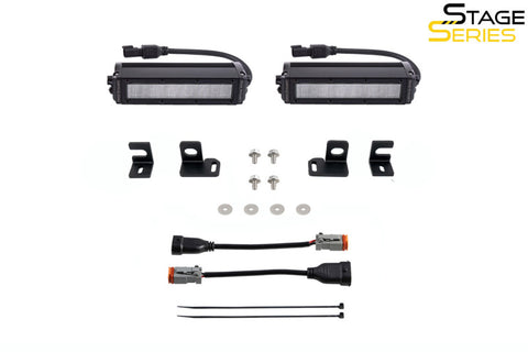 Diode Dynamics 2024+ Toyota Tacoma SS6 LED Stage Series Fog Light Kit - DD7931