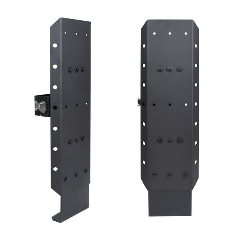 Go Rhino XRS/SRM 4-CORE Clamp Mount Kit for Hi-Lift Jack - Tex. Blk (No Drill) - 5950080T